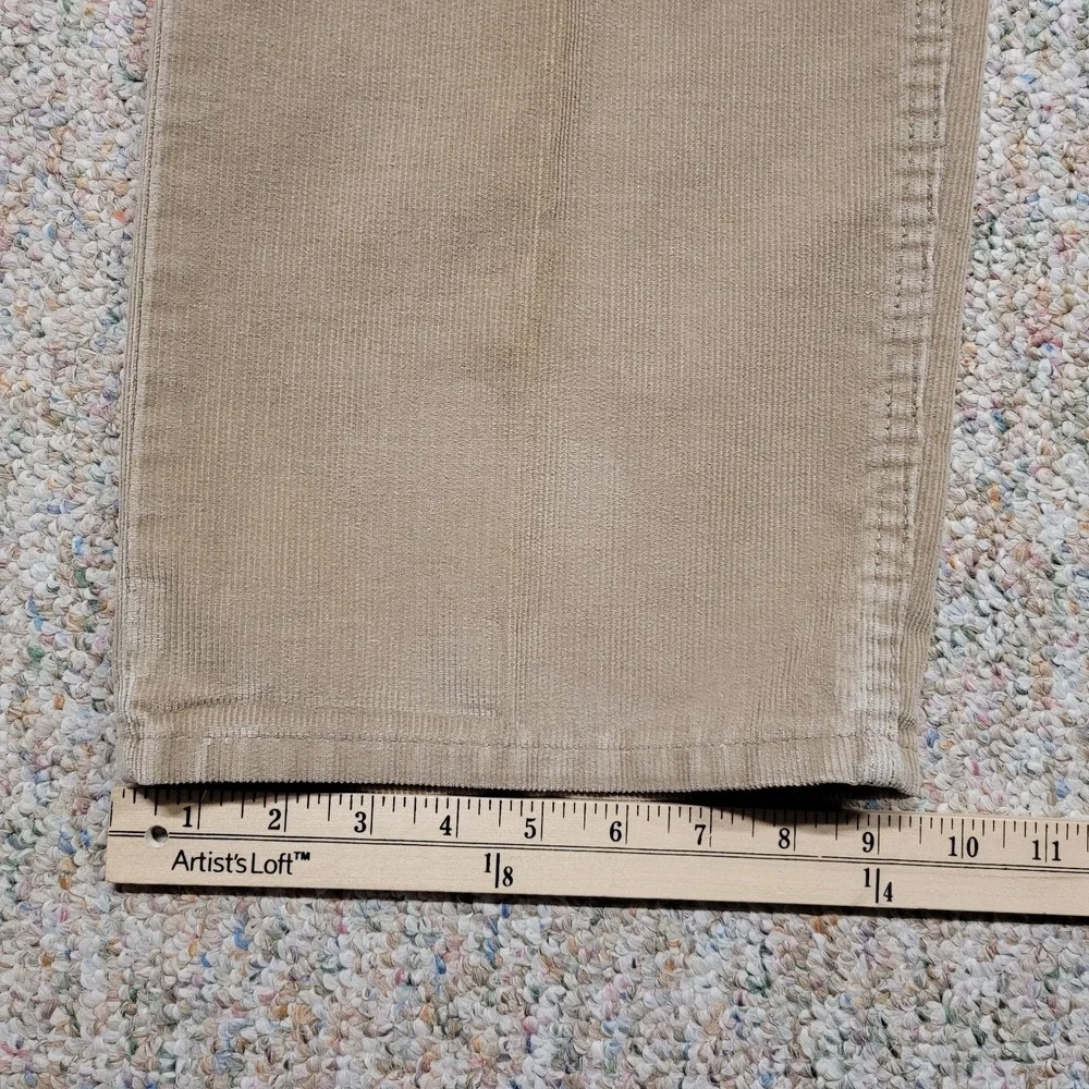 Levis 559 Pants Mens 38x30 Beige Corduroy Baggy Relaxed Fit Straight Leg‎ Y2K